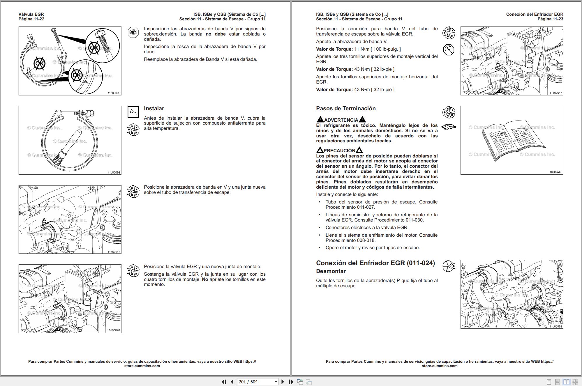 Cummins Diesel Engine ISBe ISB QSB Vol3 Service Manual 4017874 2021 ES (2)