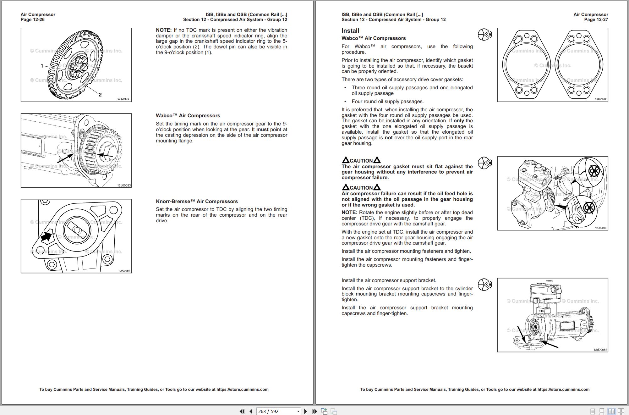 Cummins Diesel Engine ISBe ISB QSB Vol3 Service Manual 4021271 2024 (2)