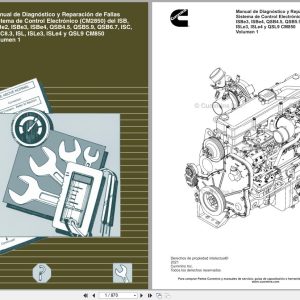 Cummins Engine ISB to QSL9 CM850 CM2850 Vol1 Diagnostic Repair Manual 4018058 2021 ES (1)