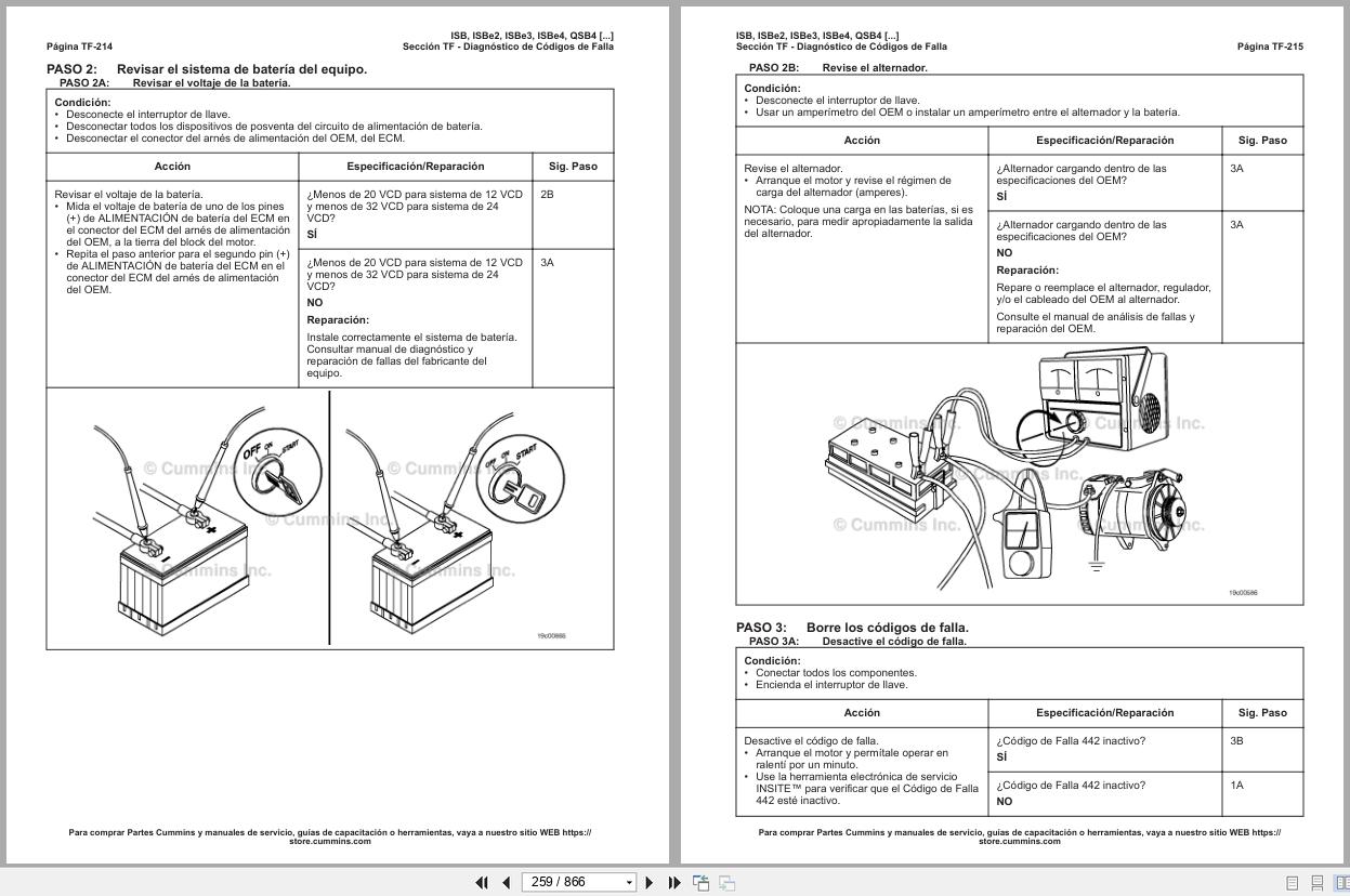 Cummins Engine ISB to QSL9 CM850 CM2850 Vol2 Diagnostic and Fault Repair Manual 4018058 2021 ES (2)