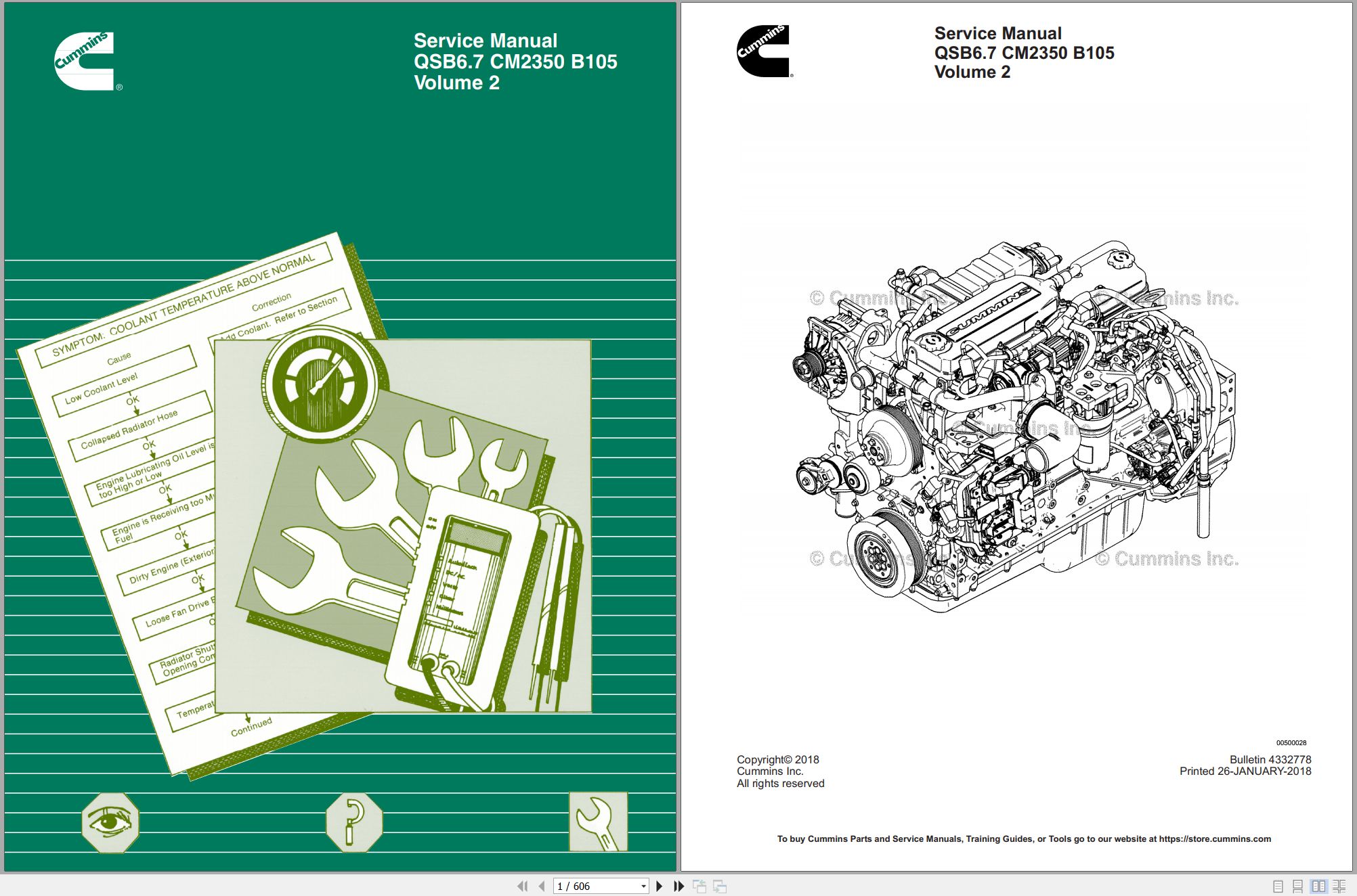 Cummins Engine QSB6.7 CM2350 B105 Vol2 Service Manual 4332778 2018 (1)
