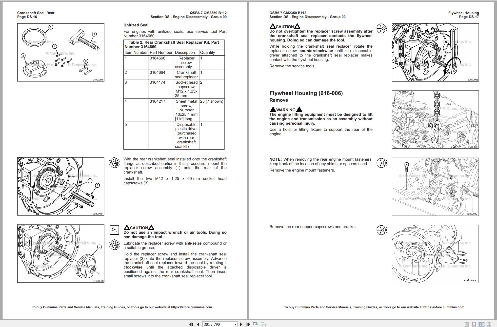 Cummins Engine QSB6.7 CM2350 B112 Vol1 Service Manual 4358498 2017 (2)