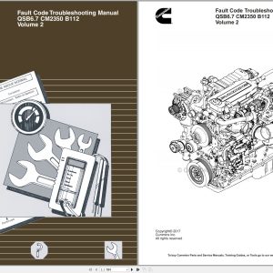Cummins Engine QSB6.7 CM2350 B112 Vol2 Fault Code Troubleshooting Manual 4358501 2017 (1)