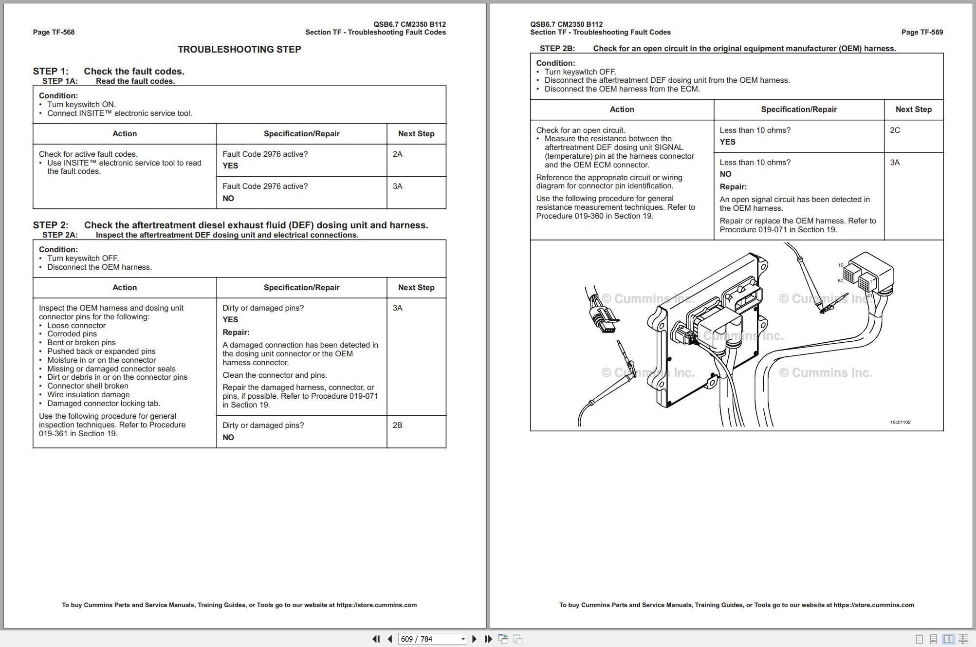 Cummins Engine QSB6.7 CM2350 B112 Vol2 Fault Code Troubleshooting Manual 4358501 2017 (2)