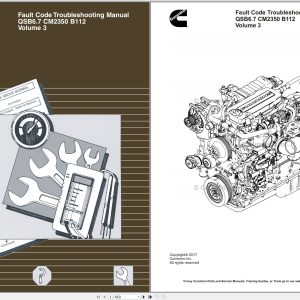 Cummins Engine QSB6.7 CM2350 B112 Vol3 Fault Code Troubleshooting Manual 4358501 2017 (1)
