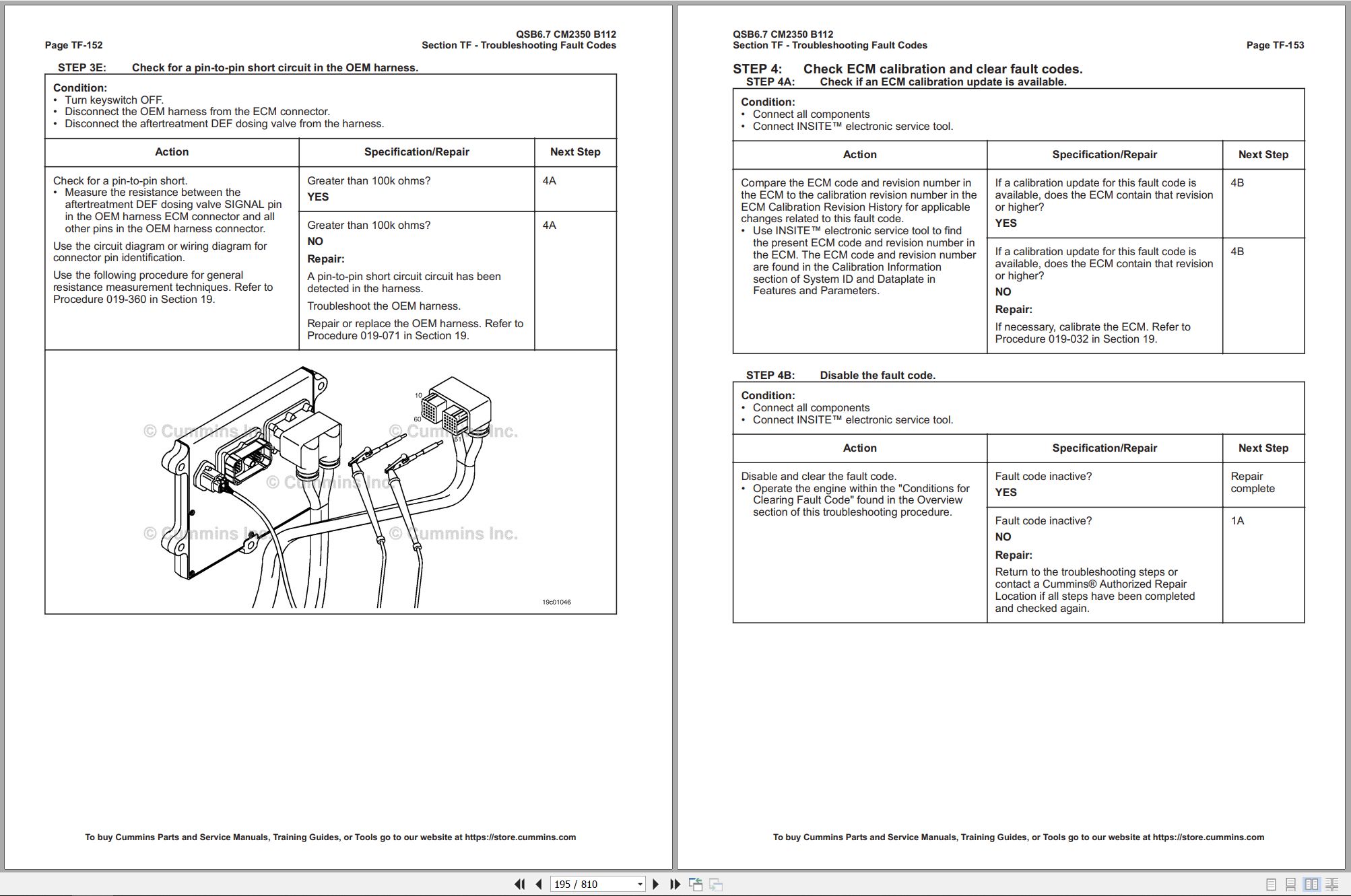 Cummins Engine QSB6.7 CM2350 B112 Vol3 Fault Code Troubleshooting Manual 4358501 2017 (2)