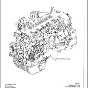 Cummins Engine QSG12 CM2350 G110 Service Manual Volume 2