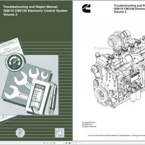 Cummins Engine QSK19 CM2150 Vol2 Troubleshooting Repair Manual 4022094 2016 (1)