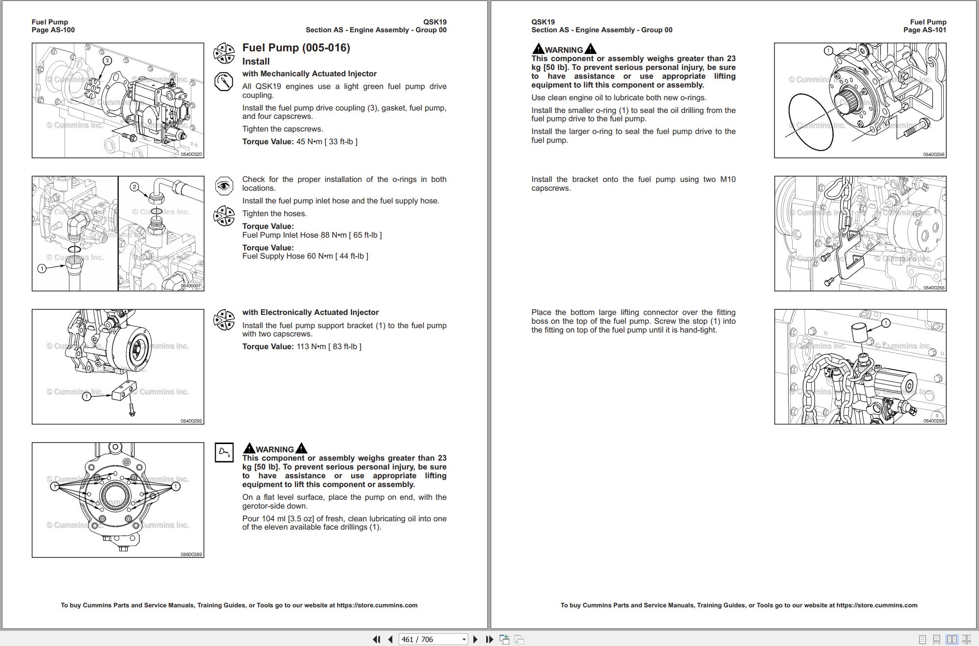 Cummins Engine QSK19 QSK19 CM850 MCRS QSK19 CM2150 MCRS Vol1 Service Manual 4021592 2021 (2)