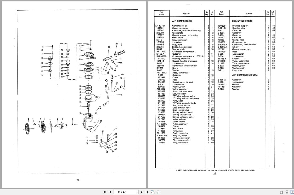 Cummins Engine V 903 C265 Parts Catalog 73115346 (3)