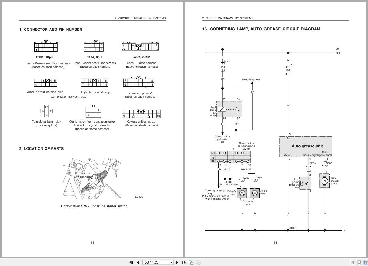 DAEWOO Truck Ultra Novus Electric Diagram 1618836270 2003 2