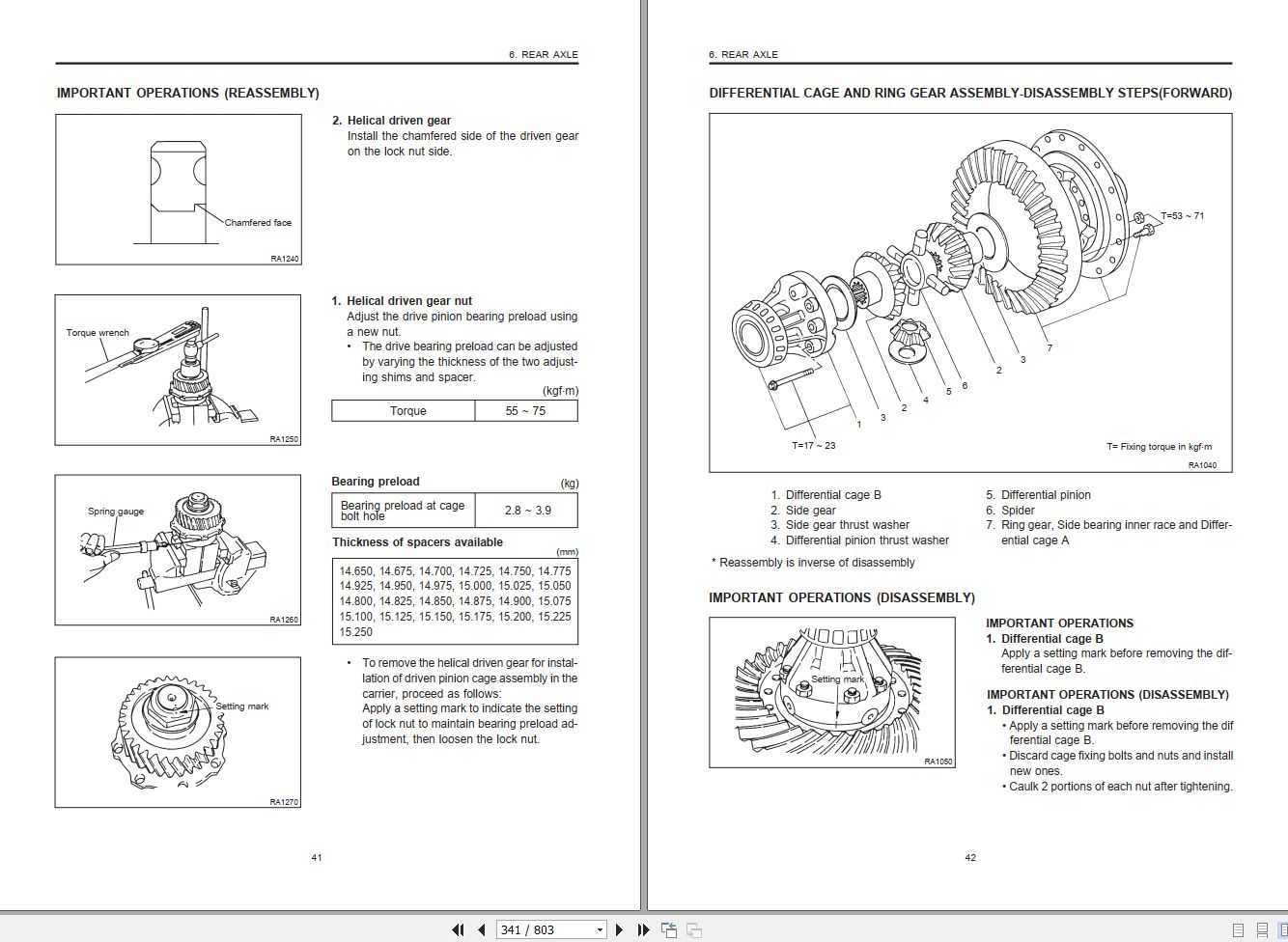Daewoo Engine DL06K Service Owner Operators Maintenance Manuals 2
