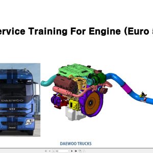 Daewoo Engine DL06K Service Owner Operators Maintenance Manuals 4