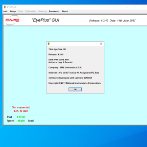 EyePlus GUI Sensor Tools 4.3.49 2017 3