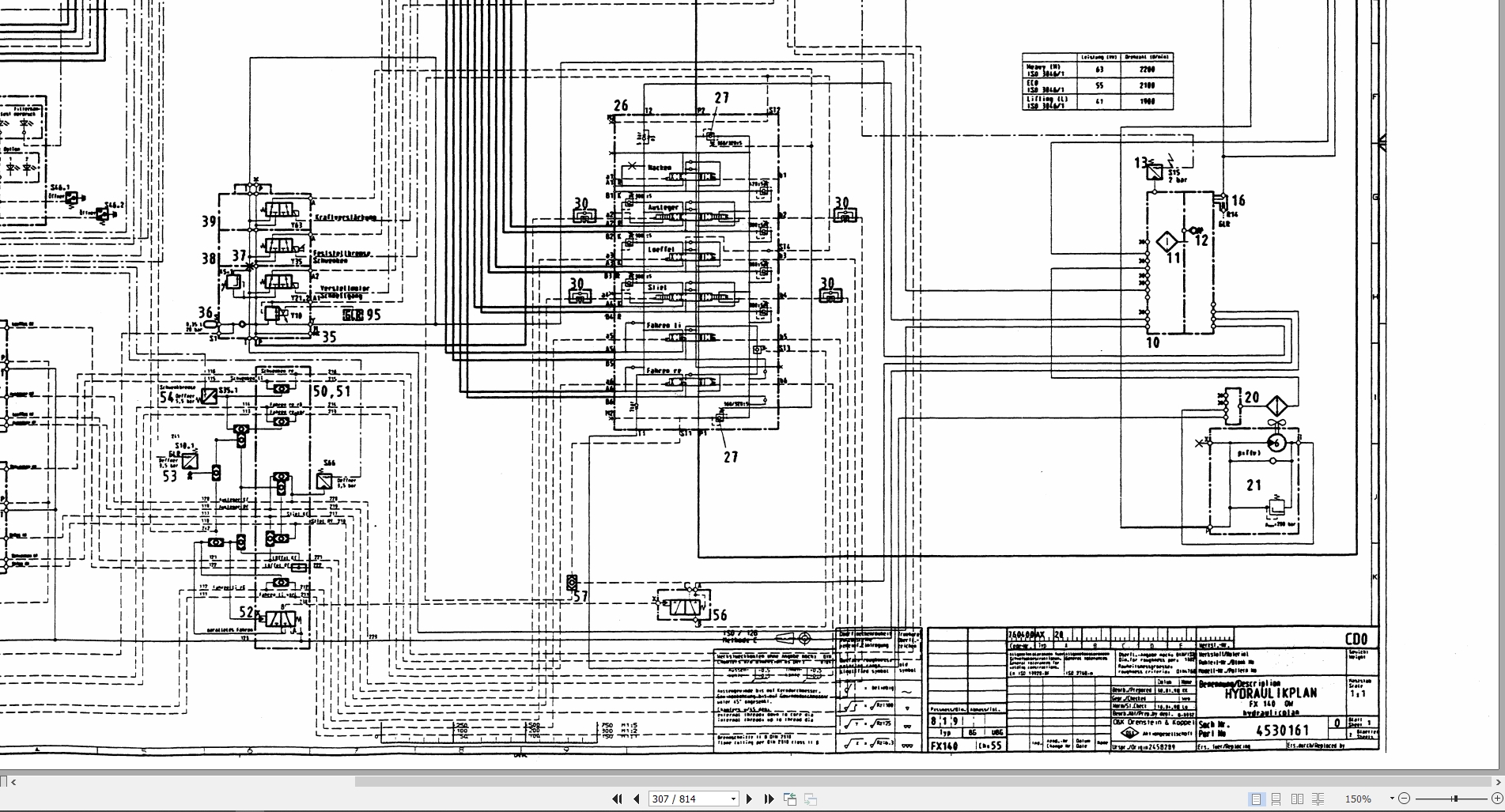 Fiat Allis Crawler Excavator FX140 FX140LC Phoenix Series Service Manual 73177447 EN DE (3)
