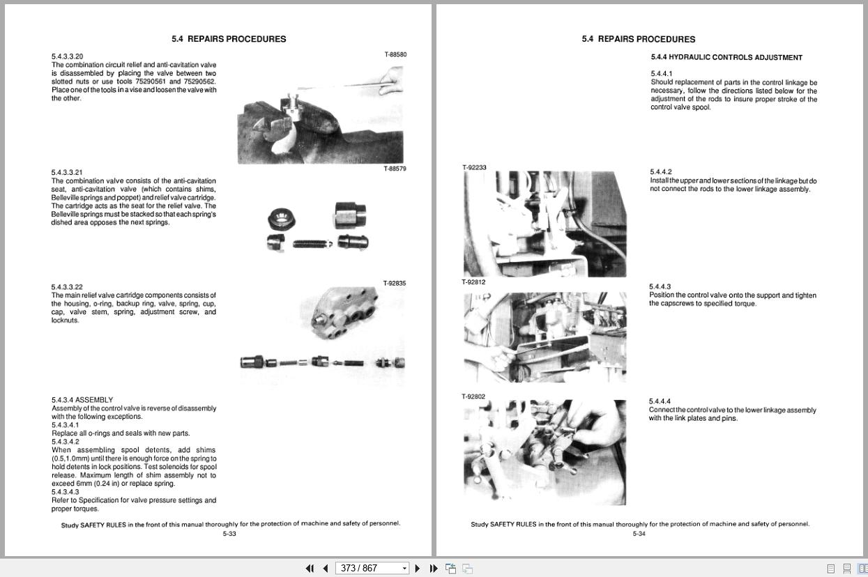 Fiat Allis Crawler Loader FL10E Service Manual 73156192 (2)