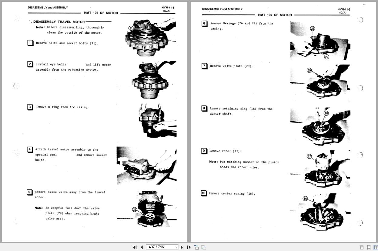 Fiat Allis Hydraulic Excavator FH200 Service Manual 73158520 (2)