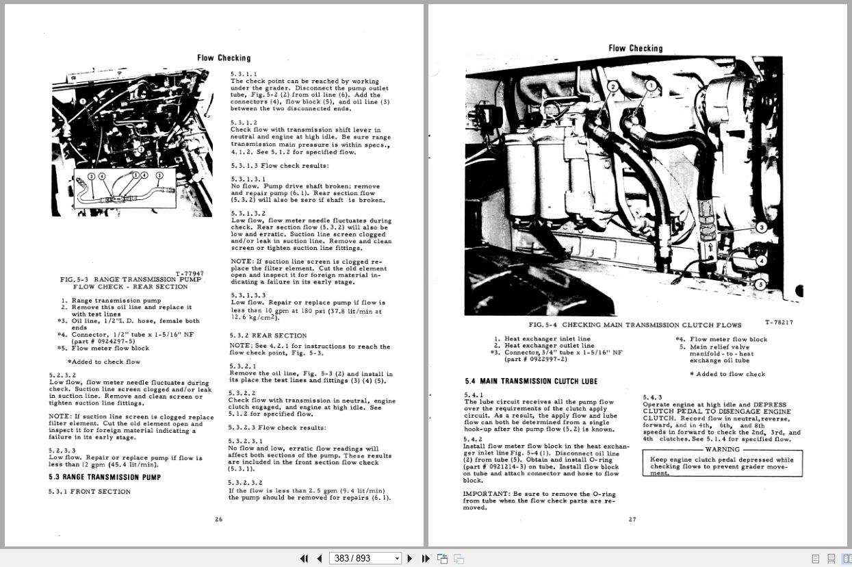 Fiat Allis Motor Grader 100C 150C 200C Service Manual 70697310 (2)
