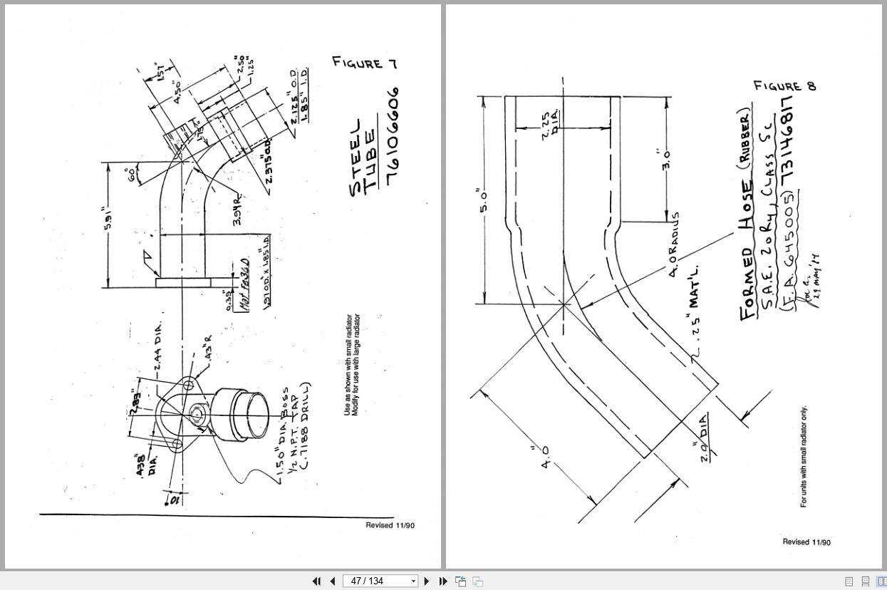 Fiat Allis Wheel Loader 645B Iveco Engine Repower Service Manual 73147249 (2)