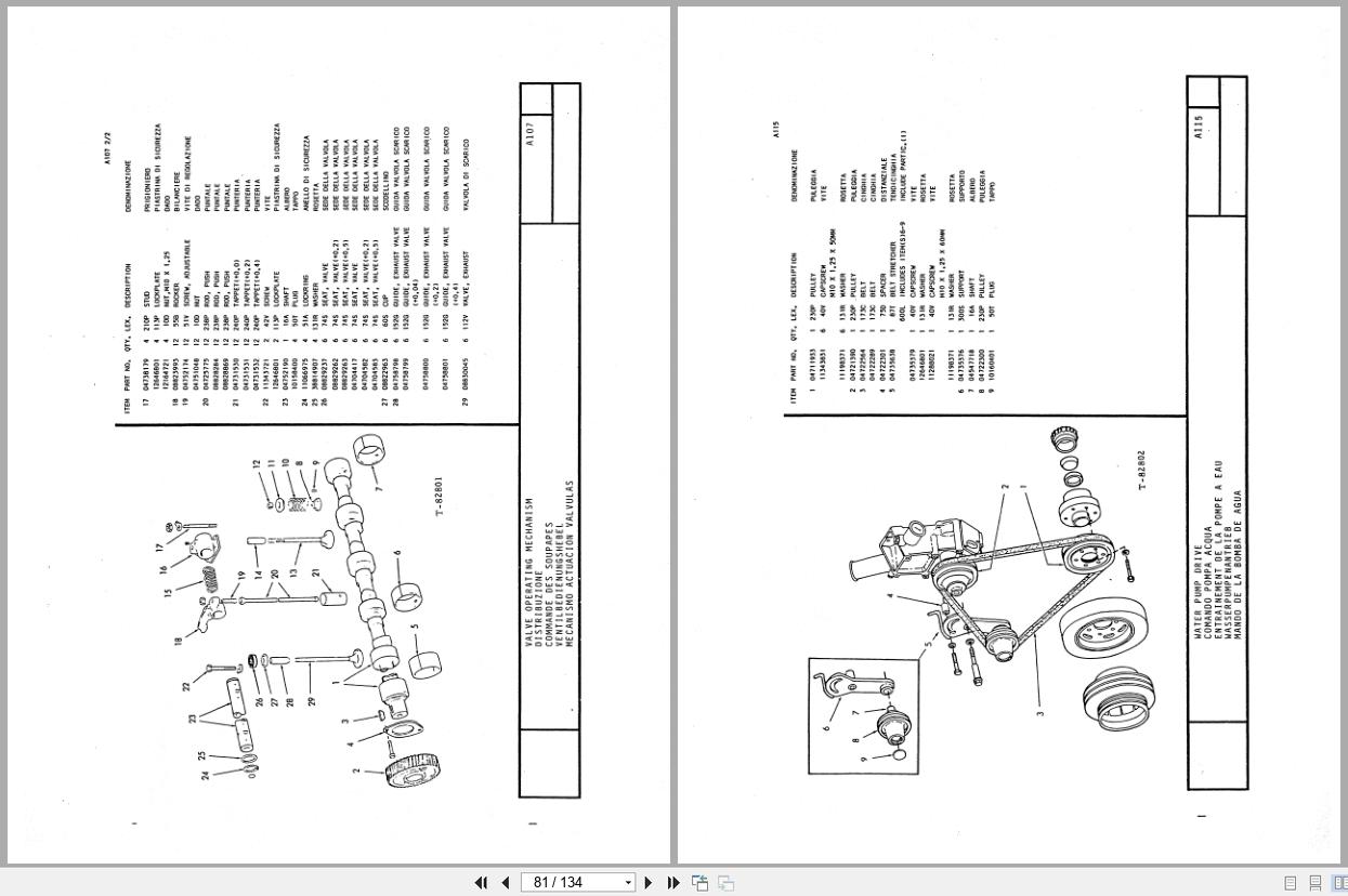 Fiat Allis Wheel Loader 645B Iveco Engine Repower Service Manual 73147249 (3)