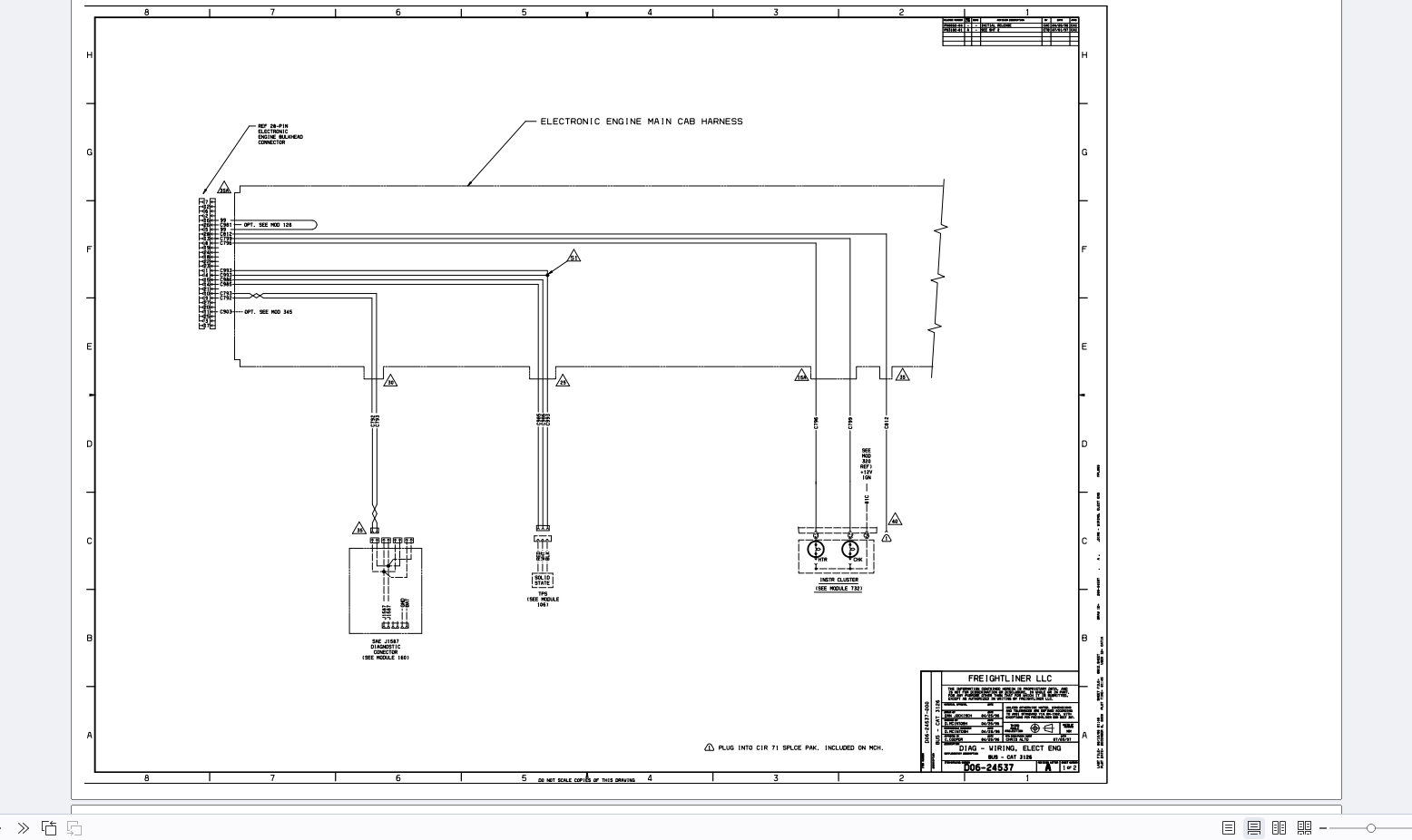 Freightliner Trucks Service Wiring Diagrams PDF 2.09GB (6)