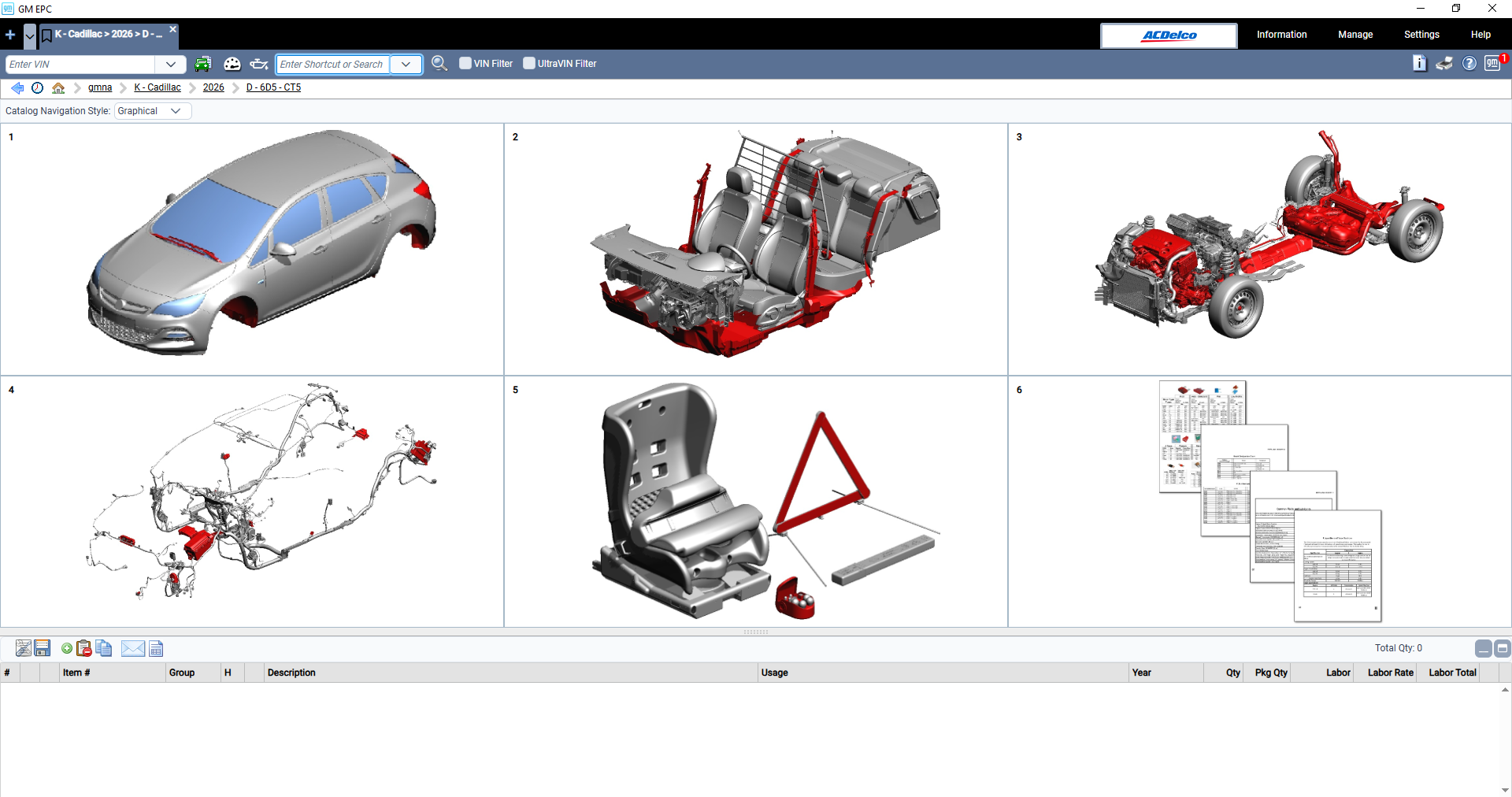 General Motor GMNA 01.2026 Spare Parts Catalog 3
