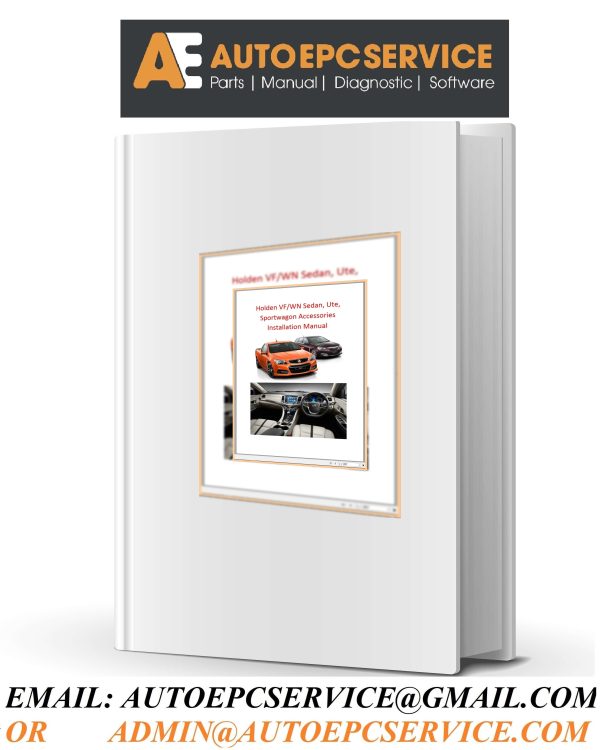 HOLDEN Collection Models Workshop Service Manuals (1)