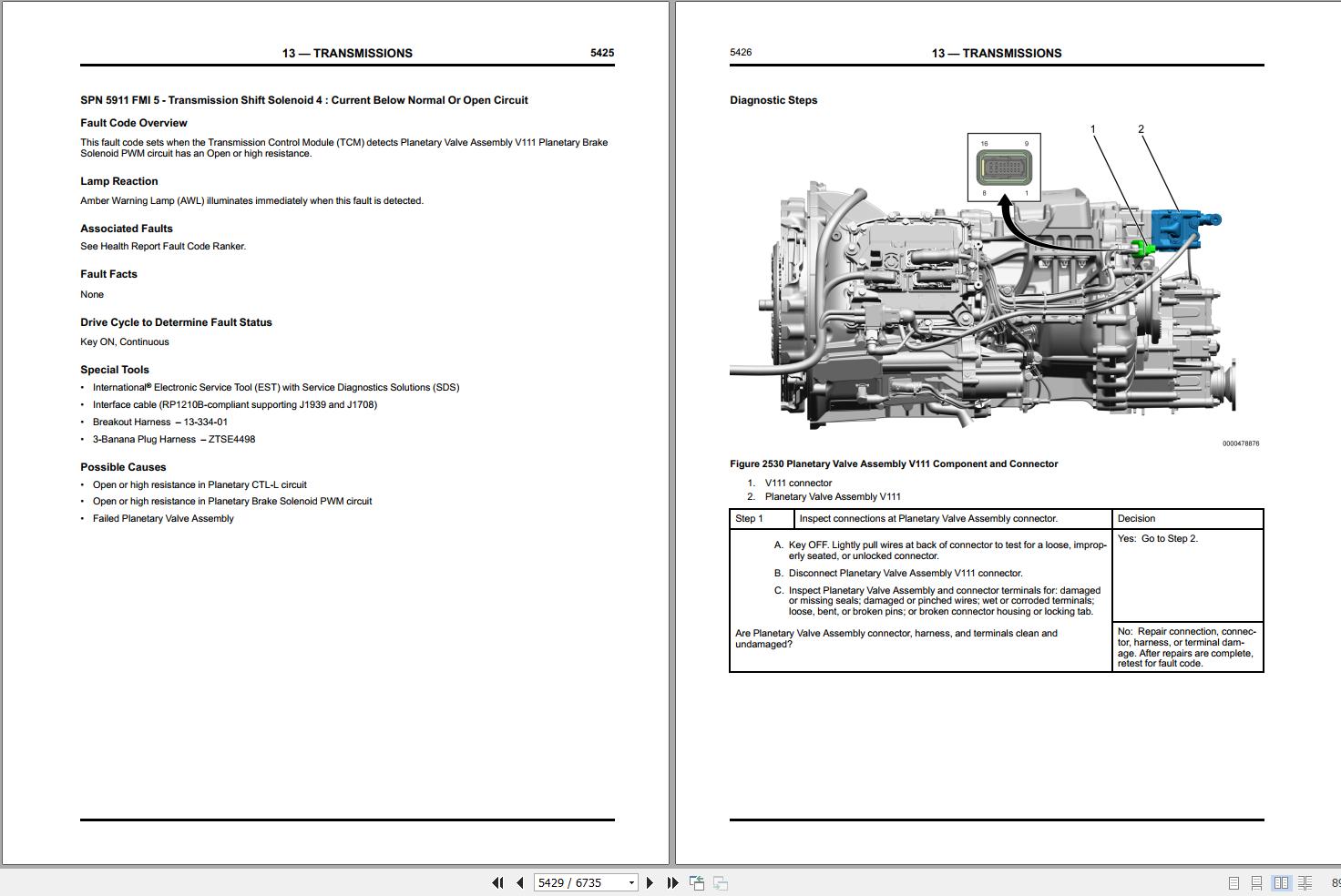 International Truck HX620 HX520 Service Manual 2
