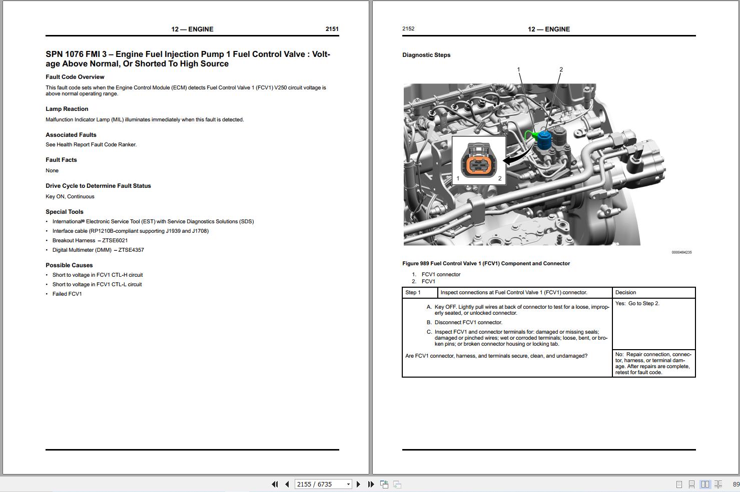 International Truck HX620 HX520 Service Manual 3