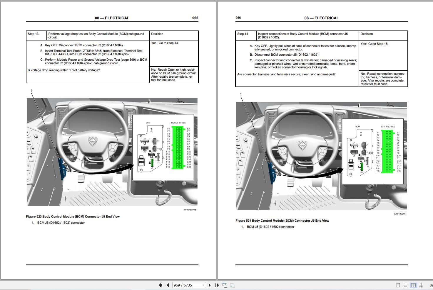 International Truck HX620 HX520 Service Manual 4