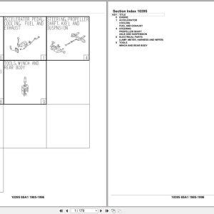 Isuzu Engine 6SA1 1985 1996 Parts Catalog 10395 (1)