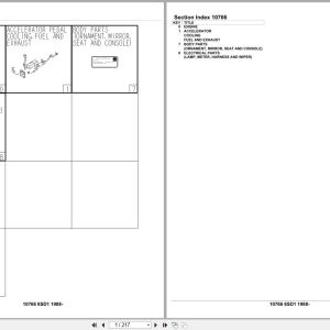 Isuzu Engine 6SD1 1988 Parts Catalog 10766 (1)