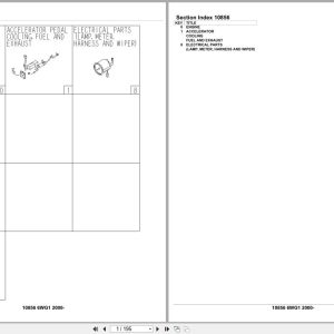 Isuzu Engine 6WG1 2000 Parts Catalog 10856 (1)