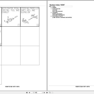 Isuzu Engine E120 1971 1974 Parts Catalog 10397 (1)