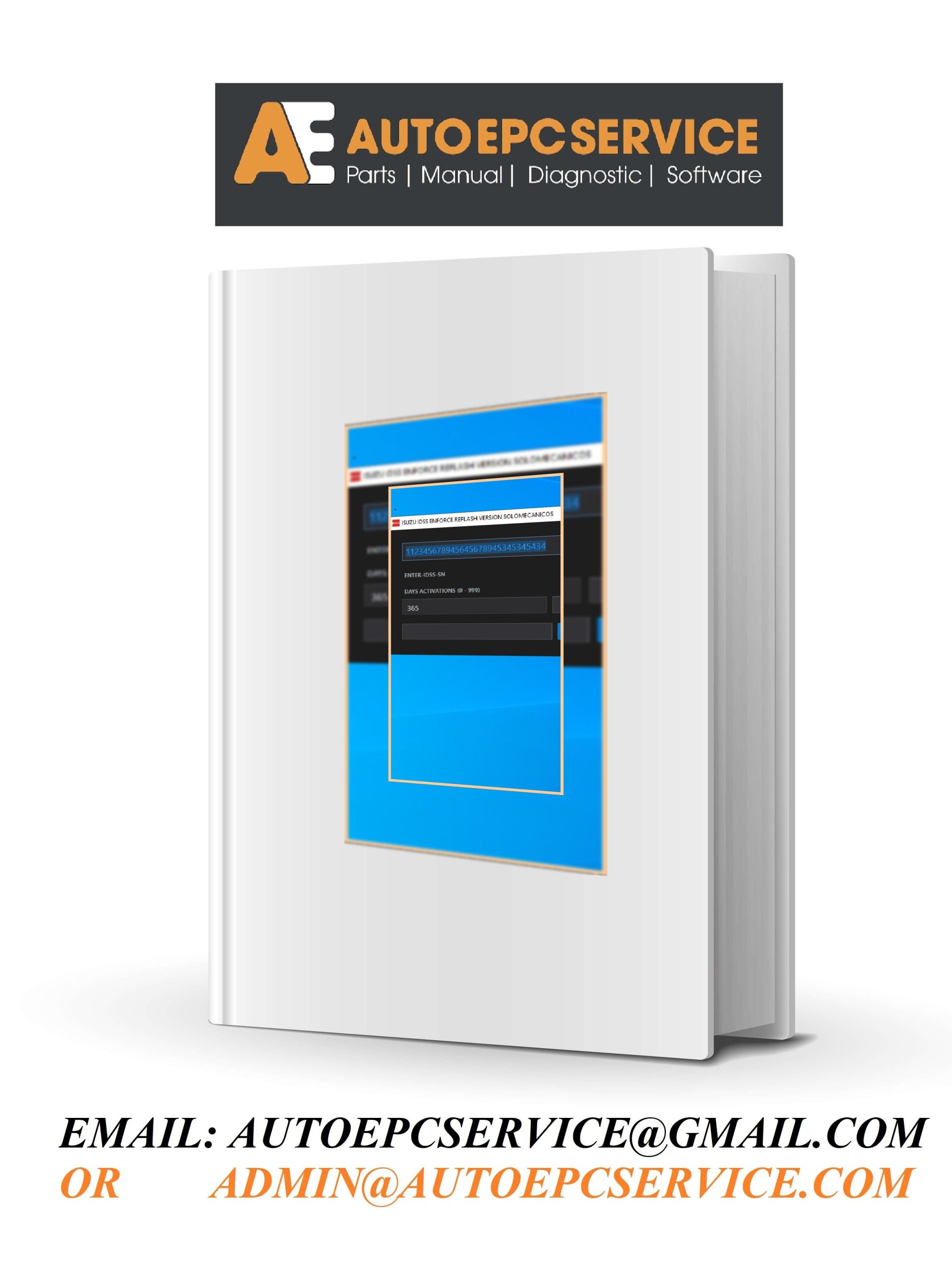 Isuzu IDSS Enforce Reflash ECU Security Password Tool Cover