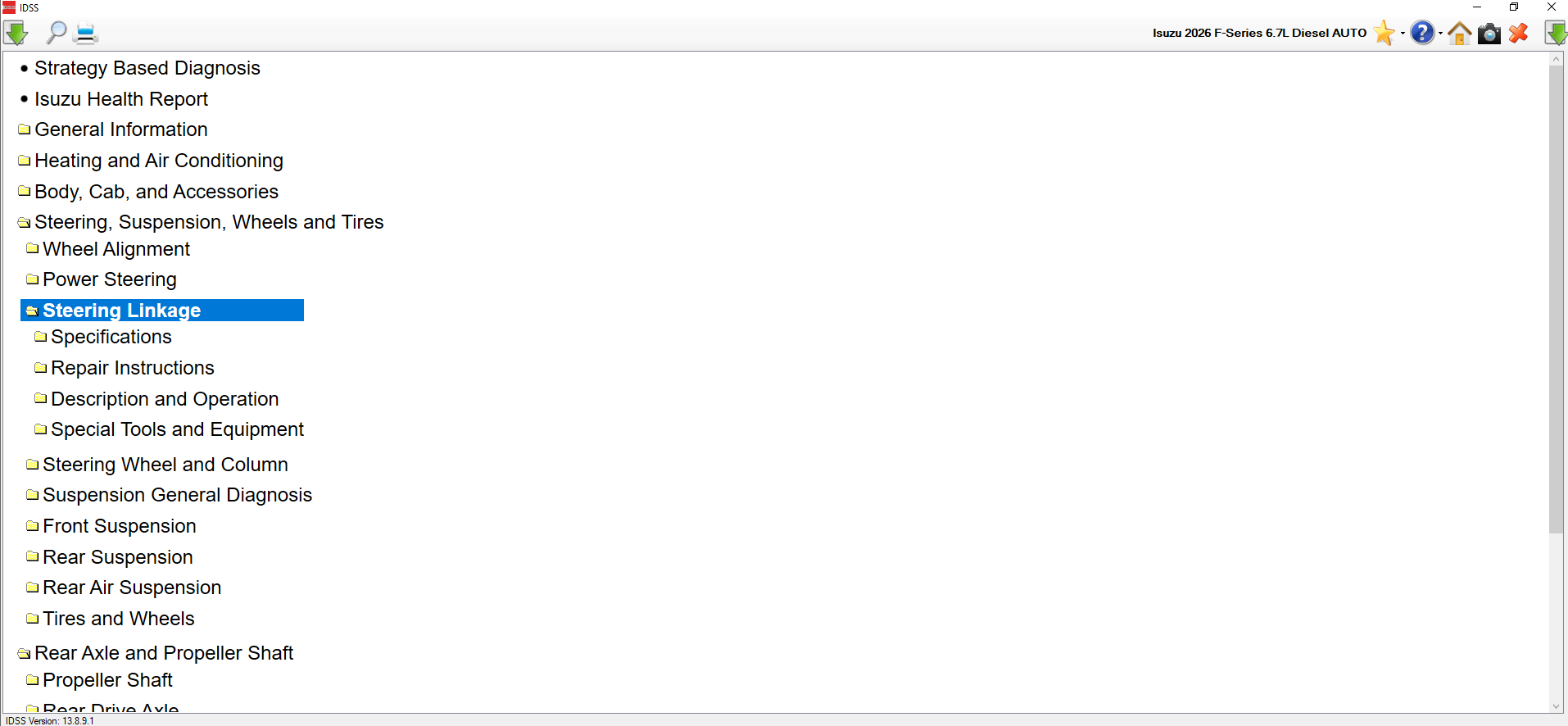 Isuzu IDSS USA 01.2026 Diagnostic Service System 3