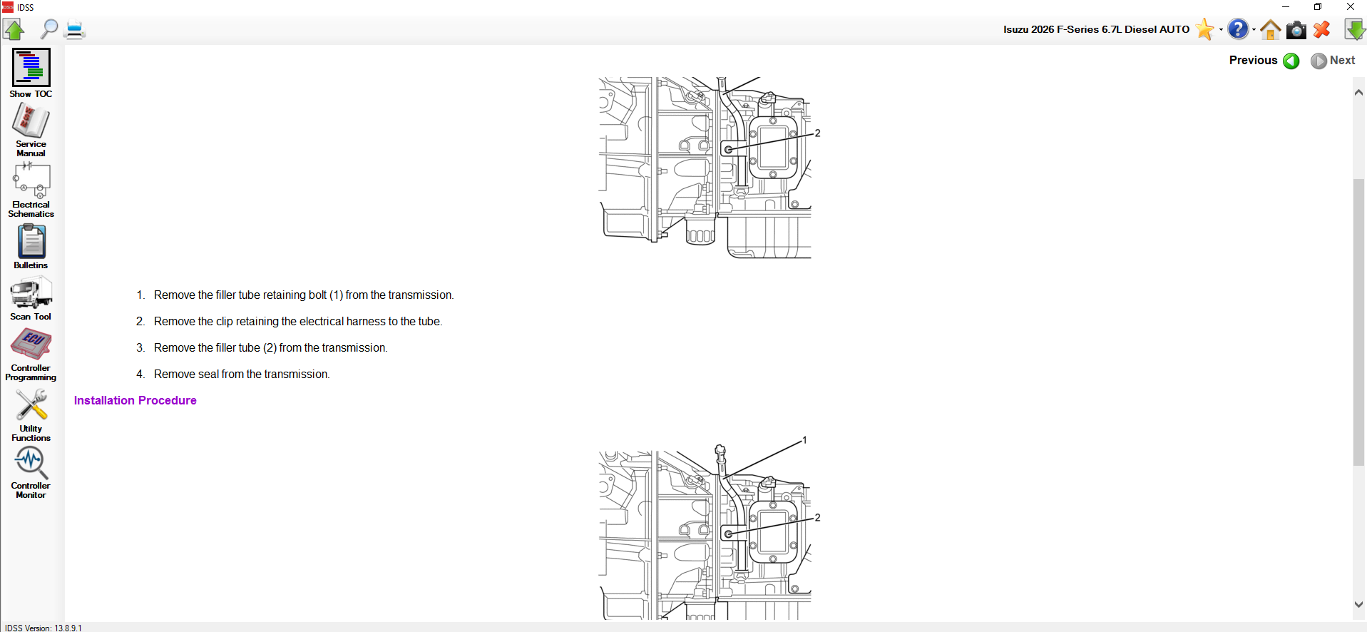 Isuzu IDSS USA 01.2026 Diagnostic Service System 7