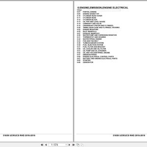 Isuzu SUV UCR UCS RHD 2016 Parts Catalog 51659 (1)