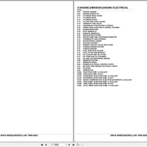 Isuzu Truck NKR EUROPE LHD 1999 2002 Parts Catalog 50810 (1)