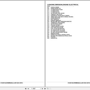 Isuzu Truck NLR NMR EU LHD EU5 2010 Parts Catalog 51249 (1)
