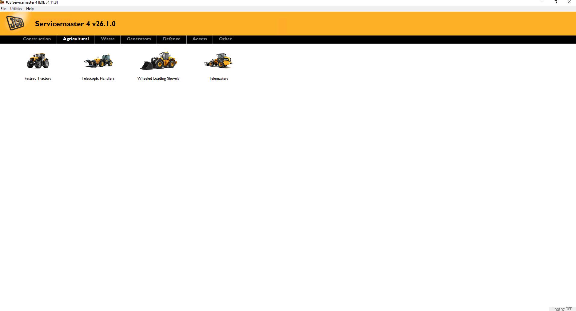 JCB ServiceMaster4 2026 v26.1.0 Diagnostic Software 2