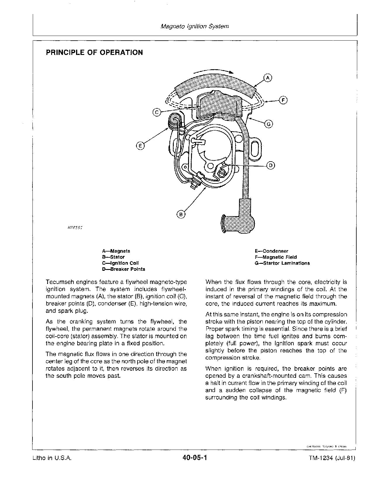 John Deere 1032 526 726 732 826 832 Walk Behind Snowblowers Technical Manual TM1234 (4)