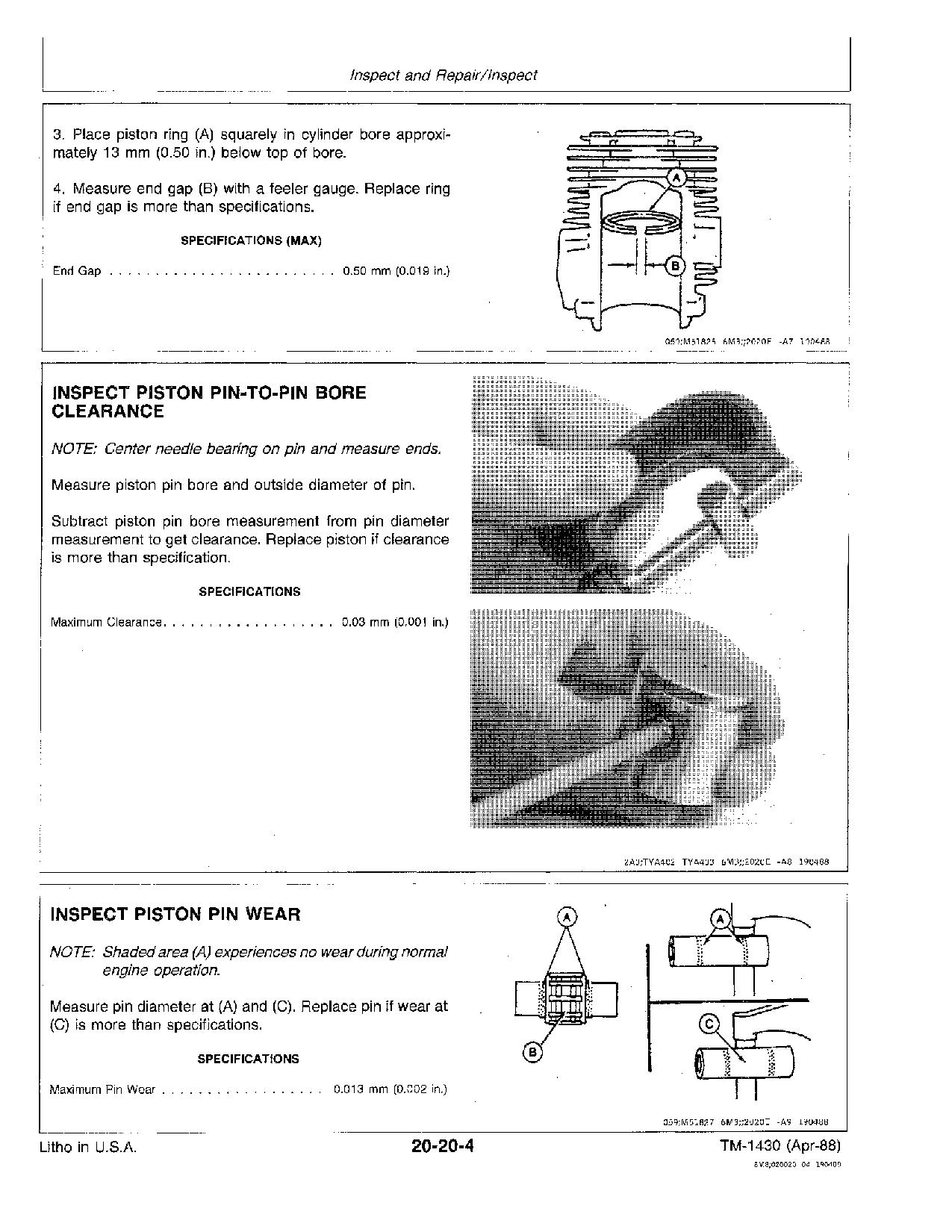 John Deere 110G 210G 240G 260G Cutter Trimmers 5E Blowers 113 Hedge Clippers Technical Manual TM1430 (2)