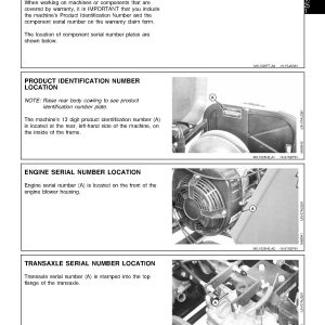 John Deere 1200 Bunker Field Rake Technical Manual TM1525 John Deere 1200 Bunker Field Rake Technical Manual Tm1525 (2)