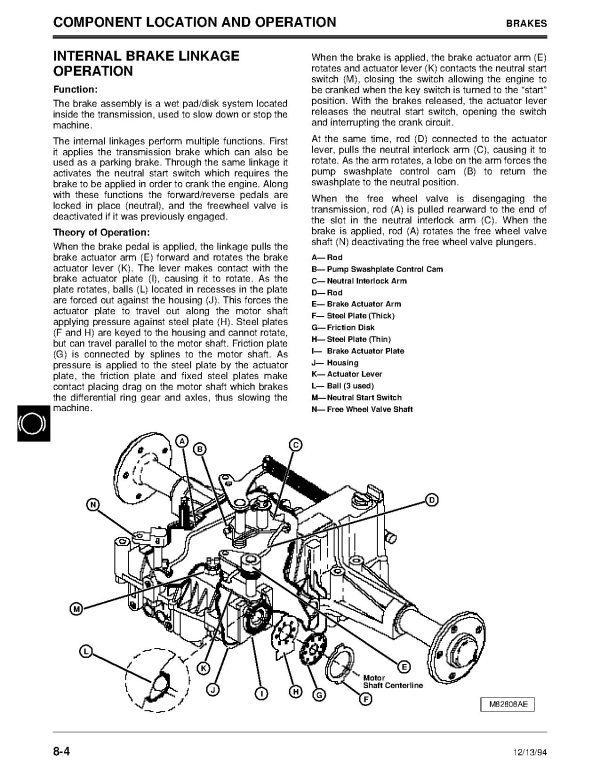 John Deere 325 345 Lawn Tractors Technical Manual Tm1574 (4)