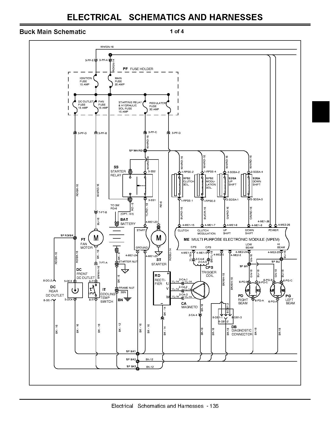 John Deere 500 500EX 500EXT Buck utility ATVs Technical Manual TM2153 (4)