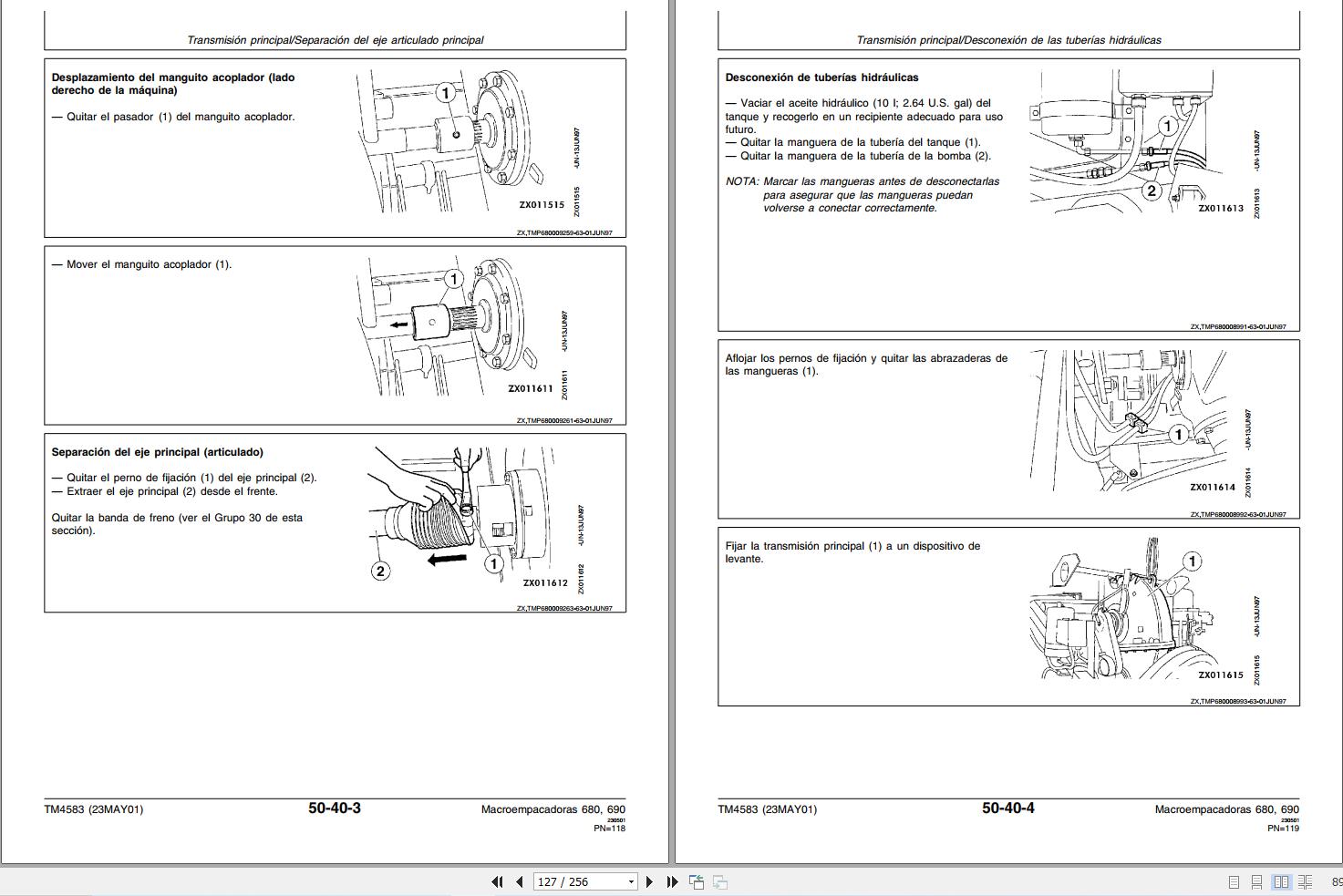 John Deere 680 to 690 MultiCut Repair and Operation Testing Manual TM4583 ES (2)