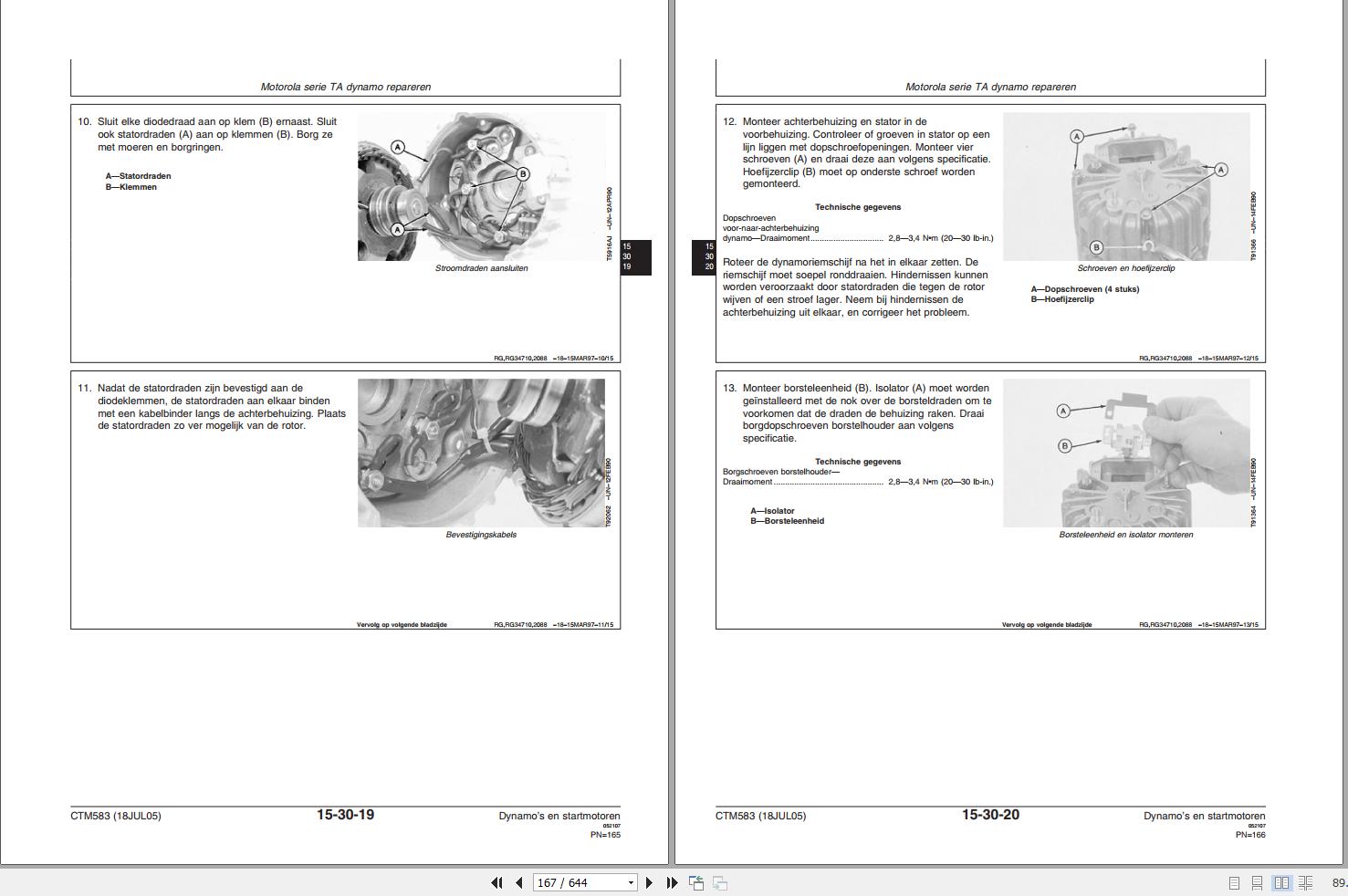John Deere Alternators and Starters Technical Manual CTM583 NL (2)