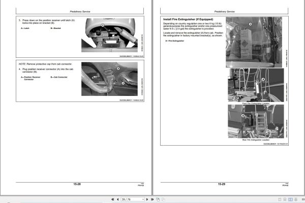 John Deere Combine W540 to T670 Predelivery Instructions PDIZ200518 (2)