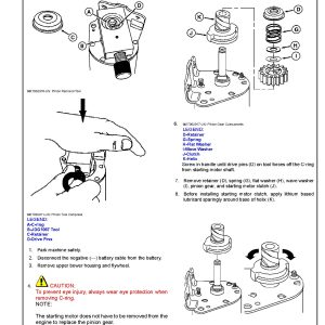 John Deere D100 D105 D110 D120 D125 D130 D140 D150 D155 D160 D170 Lawn Tractors Technical Manual Tm113219 (3)